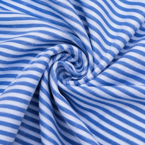 Blue Stripe Linen Premium Fabric